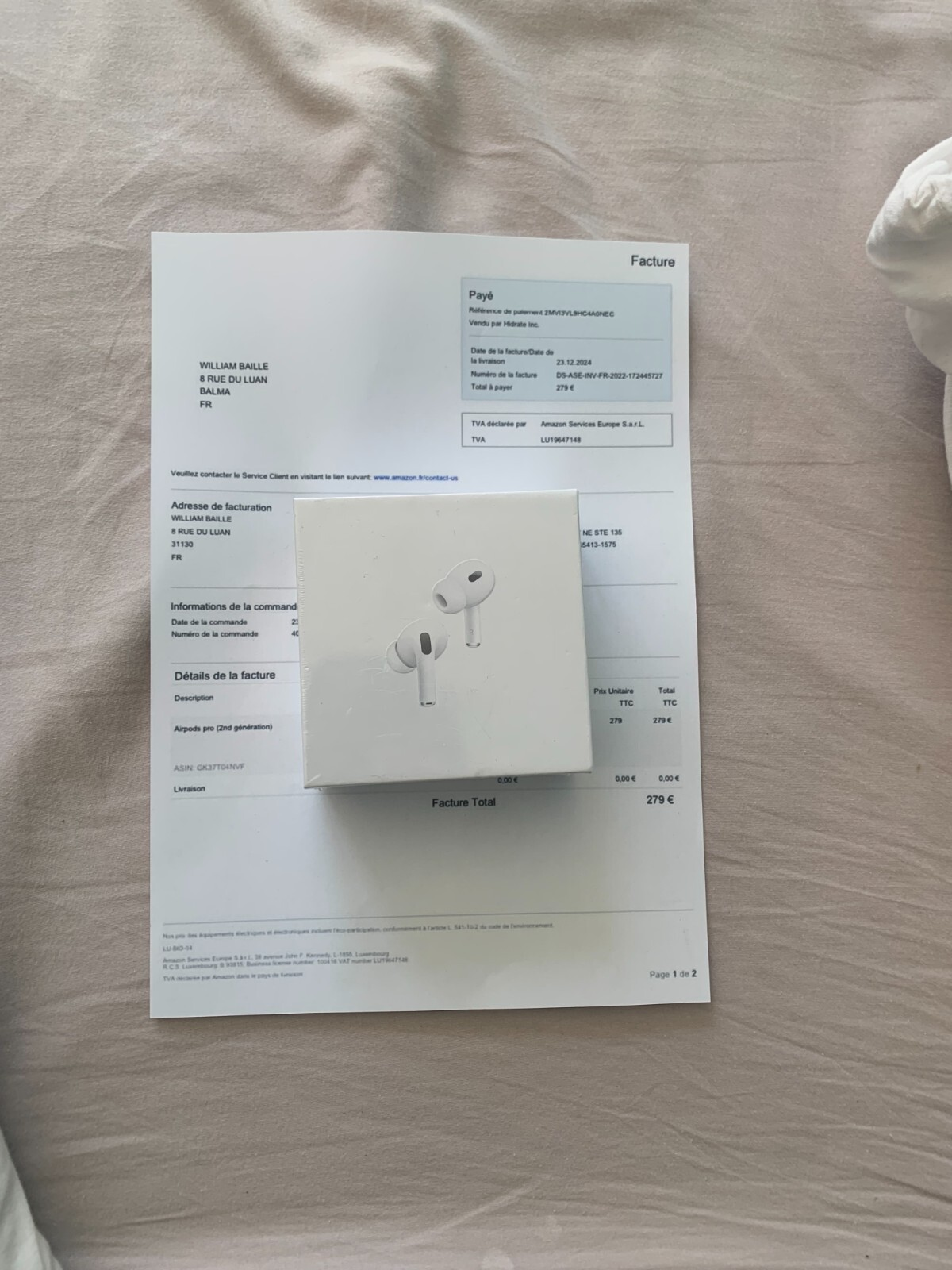 AirPods Pro 2ème génération à vendre