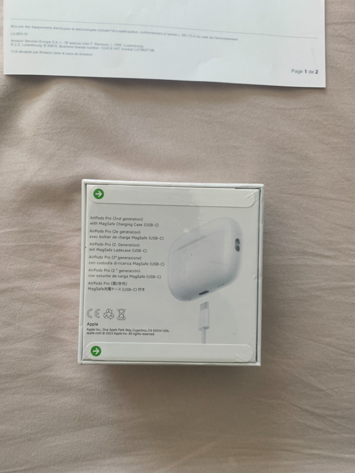 AirPods Pro 2ème génération à vendre - Photo 1