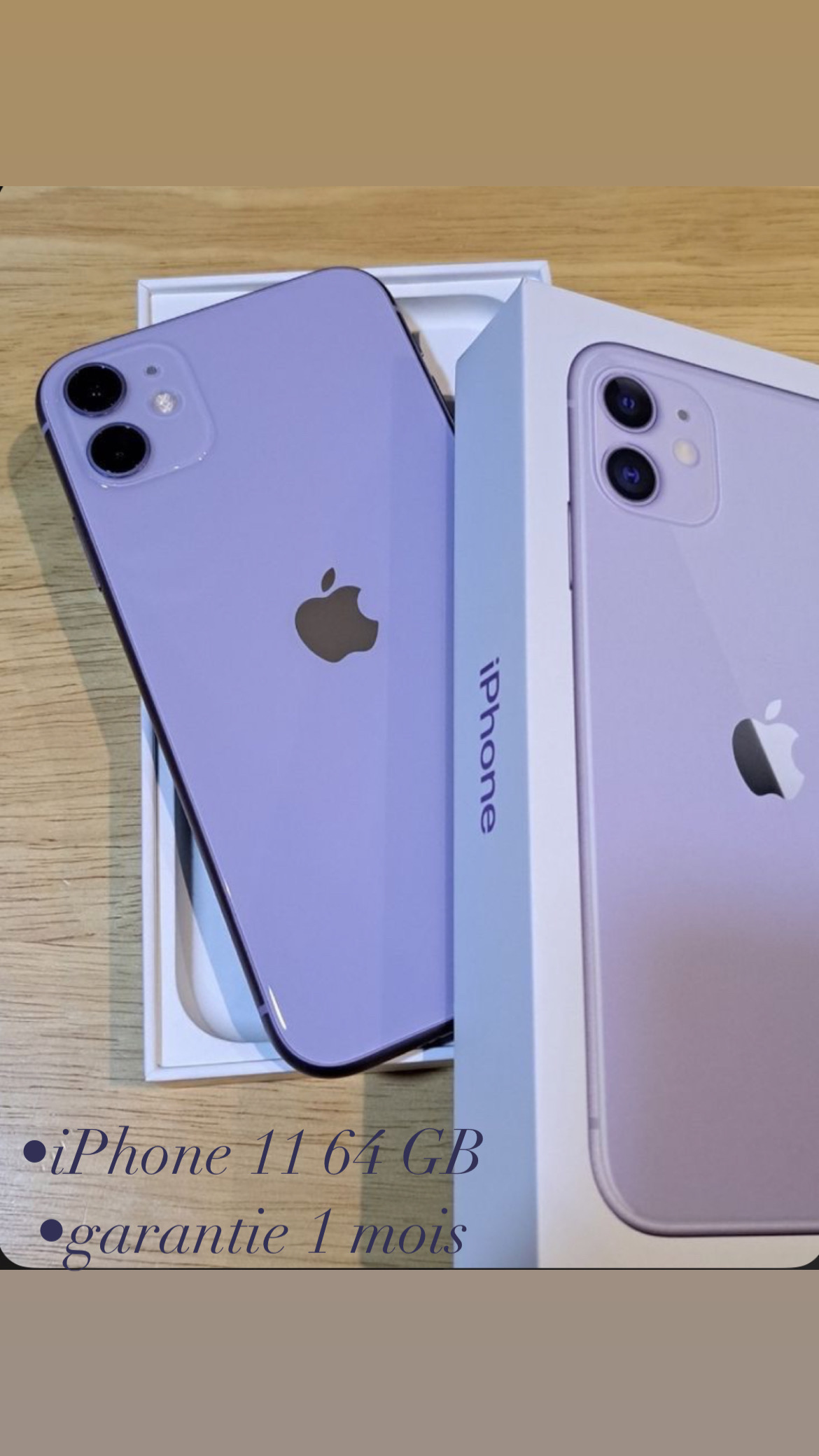 iPhone 11 violet 64 GB reconditionné à vendre - Miniature 2