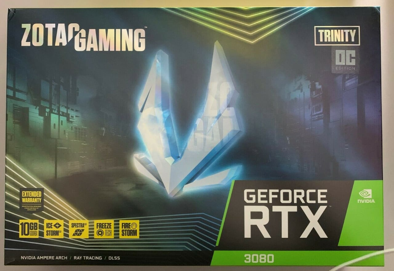 Zotac Gaming GeForce RTX 3080 TRINITY OC (LHR) - Photo 1