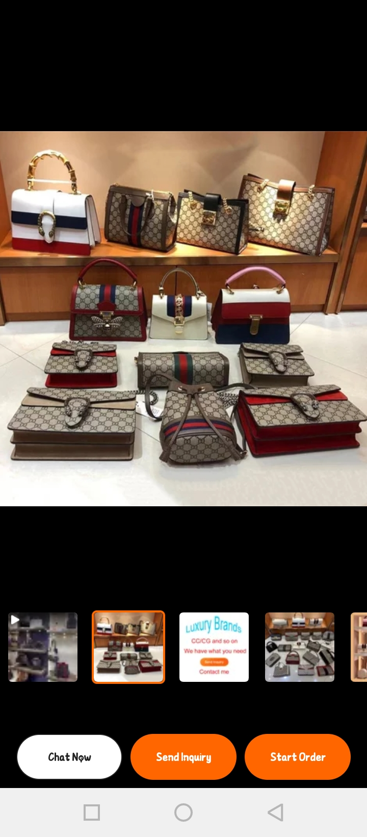 Sac et chaussures en vente