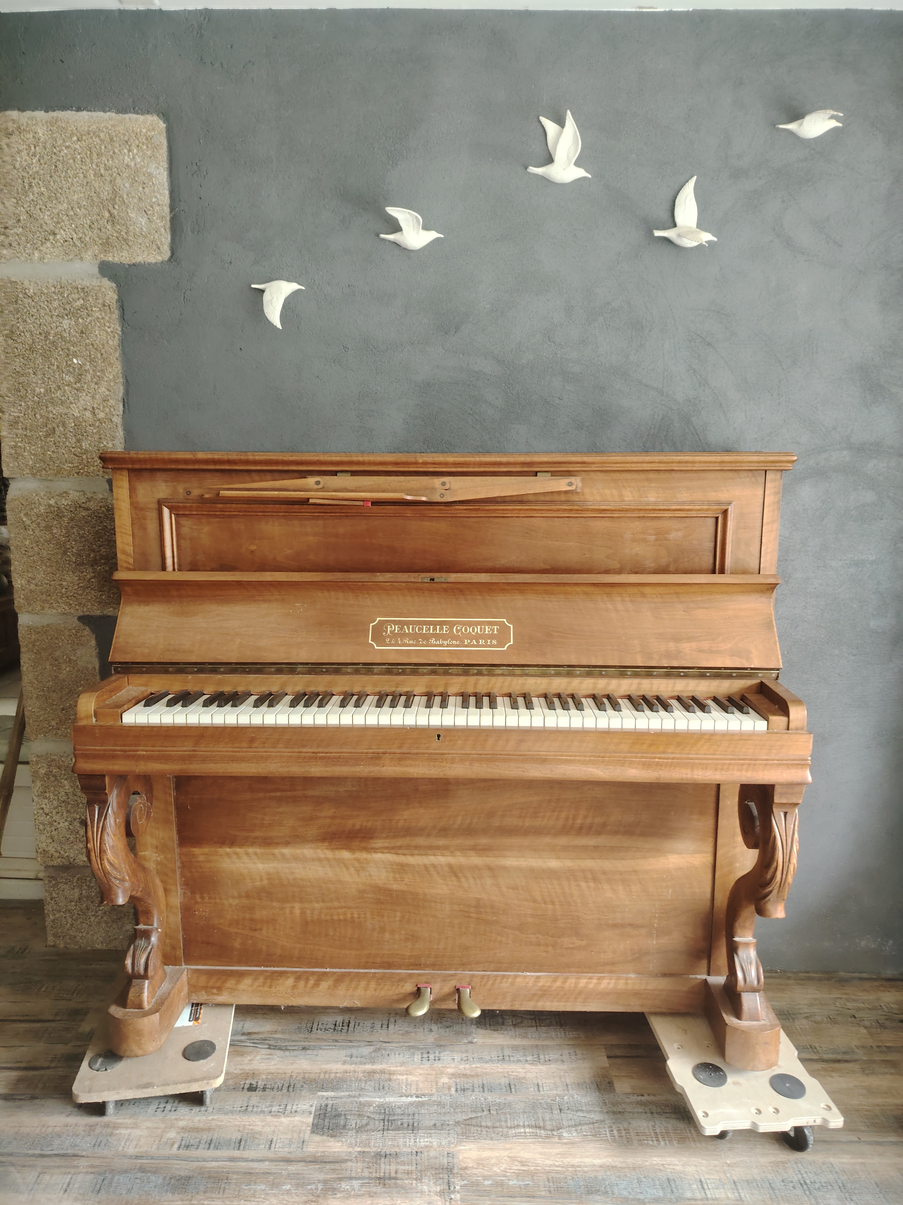 Vente d'un piano