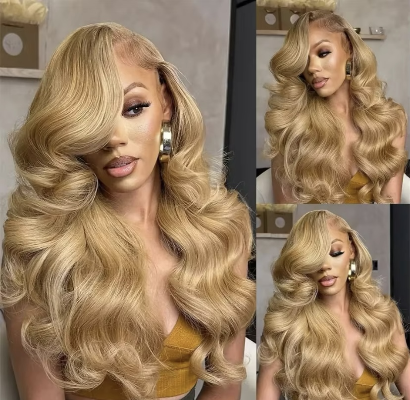 Perruque Blonde en Parfait État