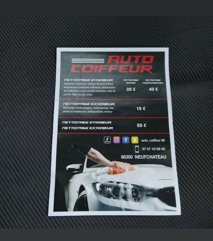Nettoyage auto