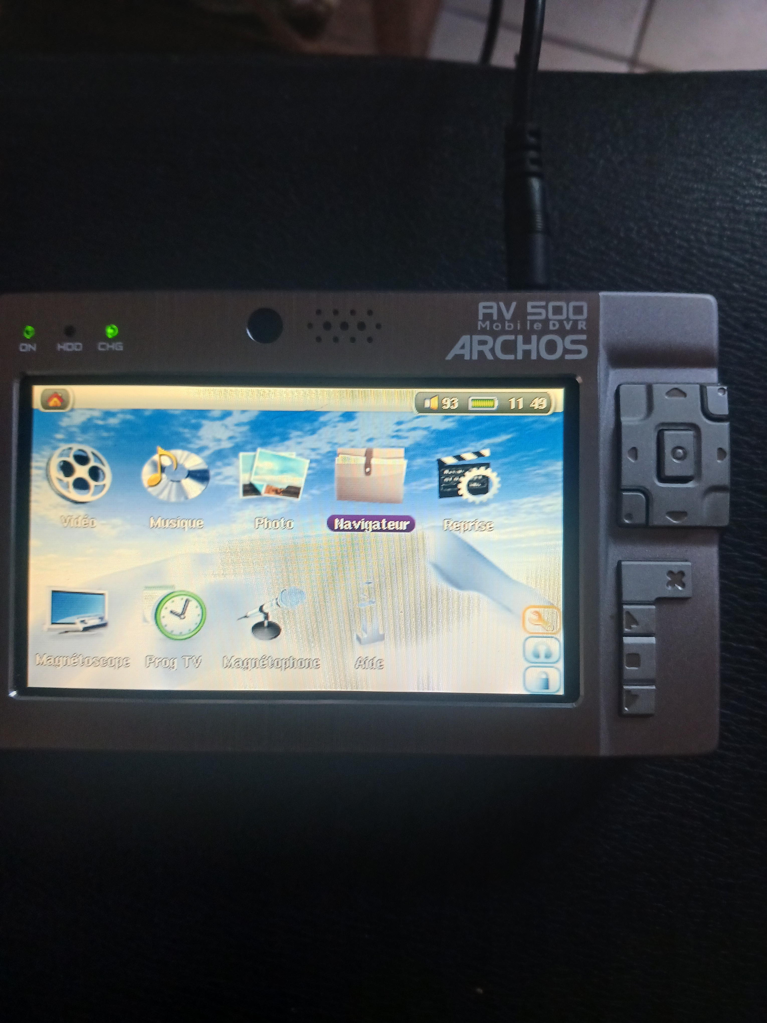 Pack Archos AV 500 Mobile DVR 60 Go + Caméra Paluche – Rare et fonctionnel - Miniature 6
