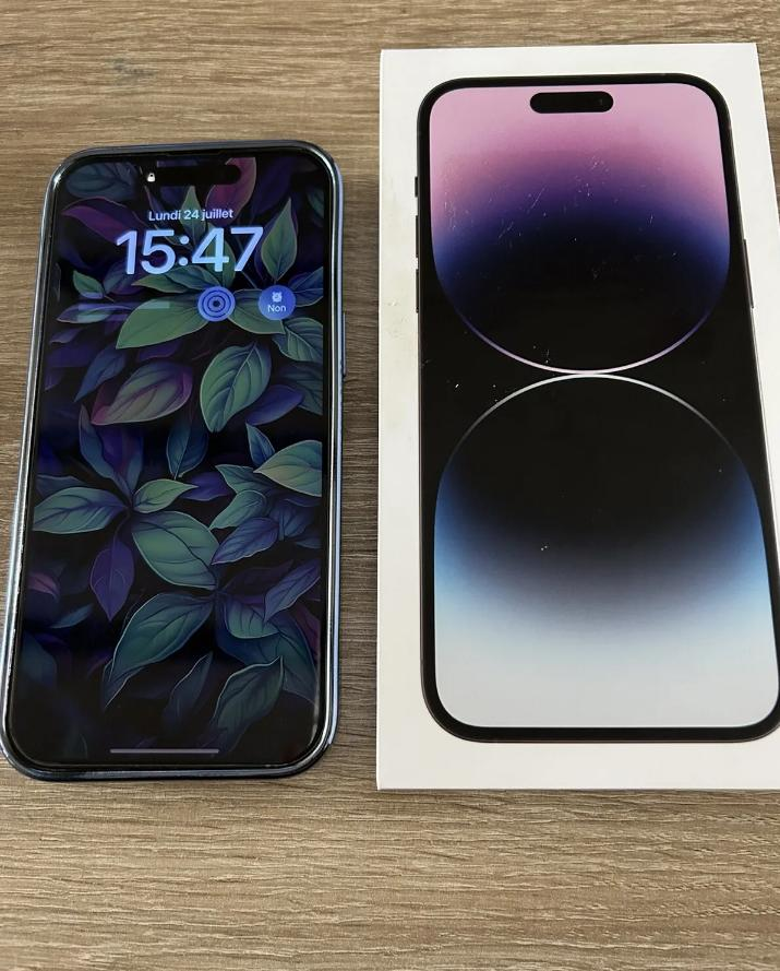 Apple iPhone 14 Pro Max - 128Go - Violet Intense (Déverrouillé