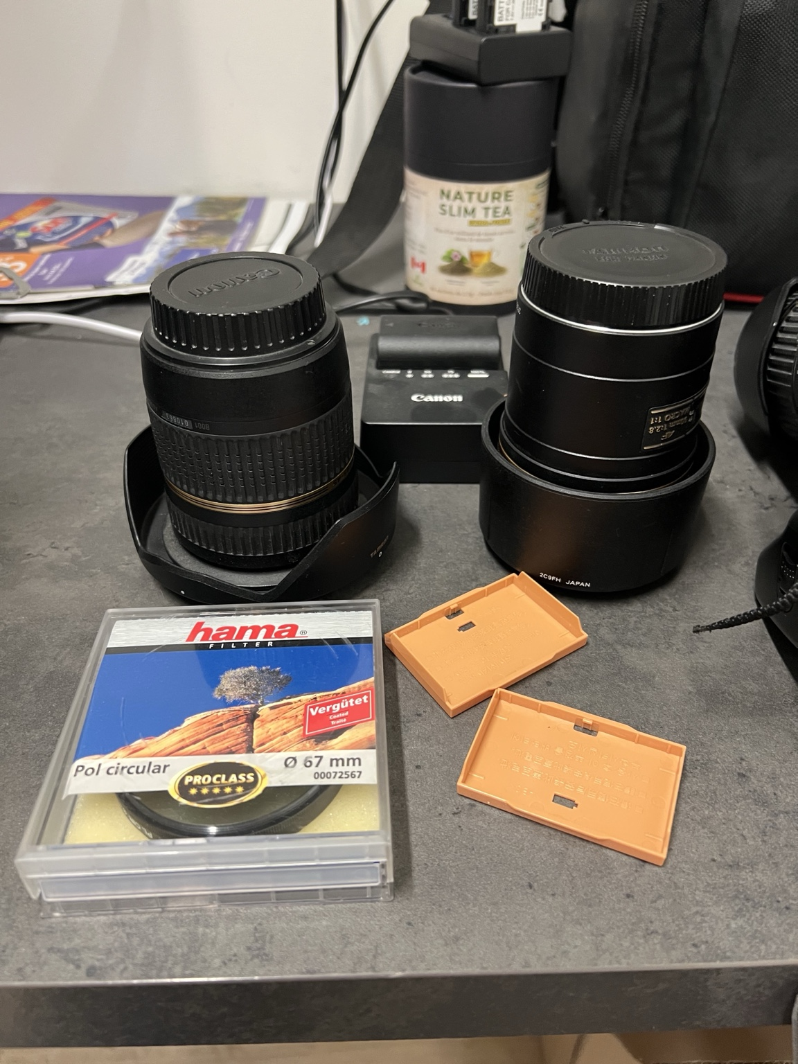 Pack Canon EOS 80D complet avec 3 objectifs Tamron, grip, flash macro, trépied et accessoires