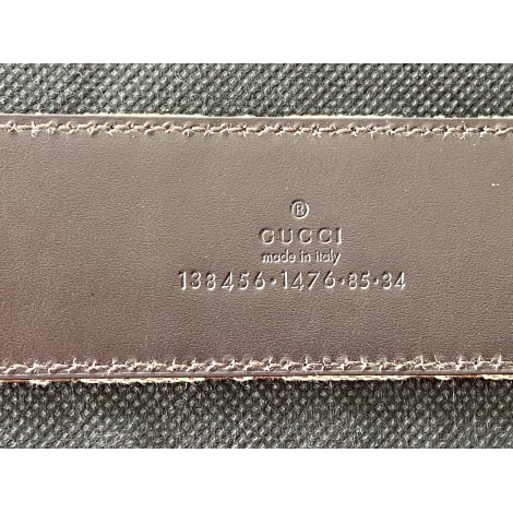 CEINTURE LARGE Gucci  95  - État neuf