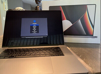 Apple MacBook Pro 2021 16 in (environ 40.64 cm) 3.2 GHz M1 Max 4 pour SSD 64 Go