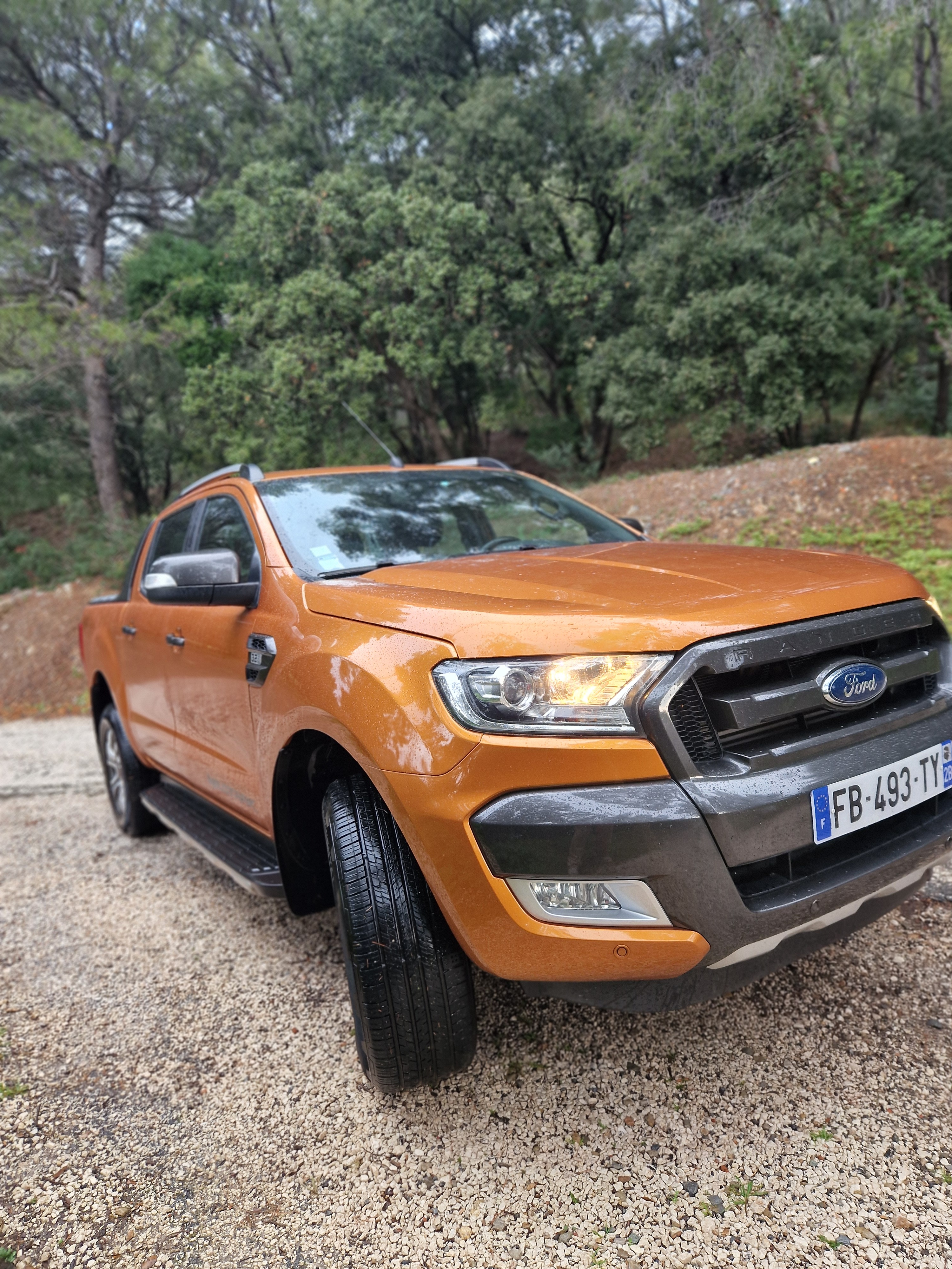 Ford Ranger 3.2 TDI Wildtrak - 200 ch 2018 orange métal