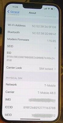 Apple iPhone 13 Pro Max 128 Go Gold (T Mobile) Excellent Cond. * GARANTIE 1 ANS! - Miniature 2