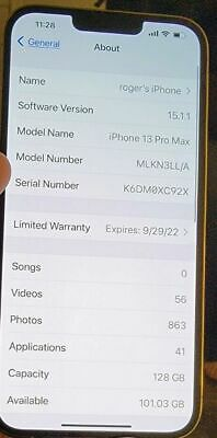 Apple iPhone 13 Pro Max 128 Go Gold (T Mobile) Excellent Cond. * GARANTIE 1 ANS! - Photo 1