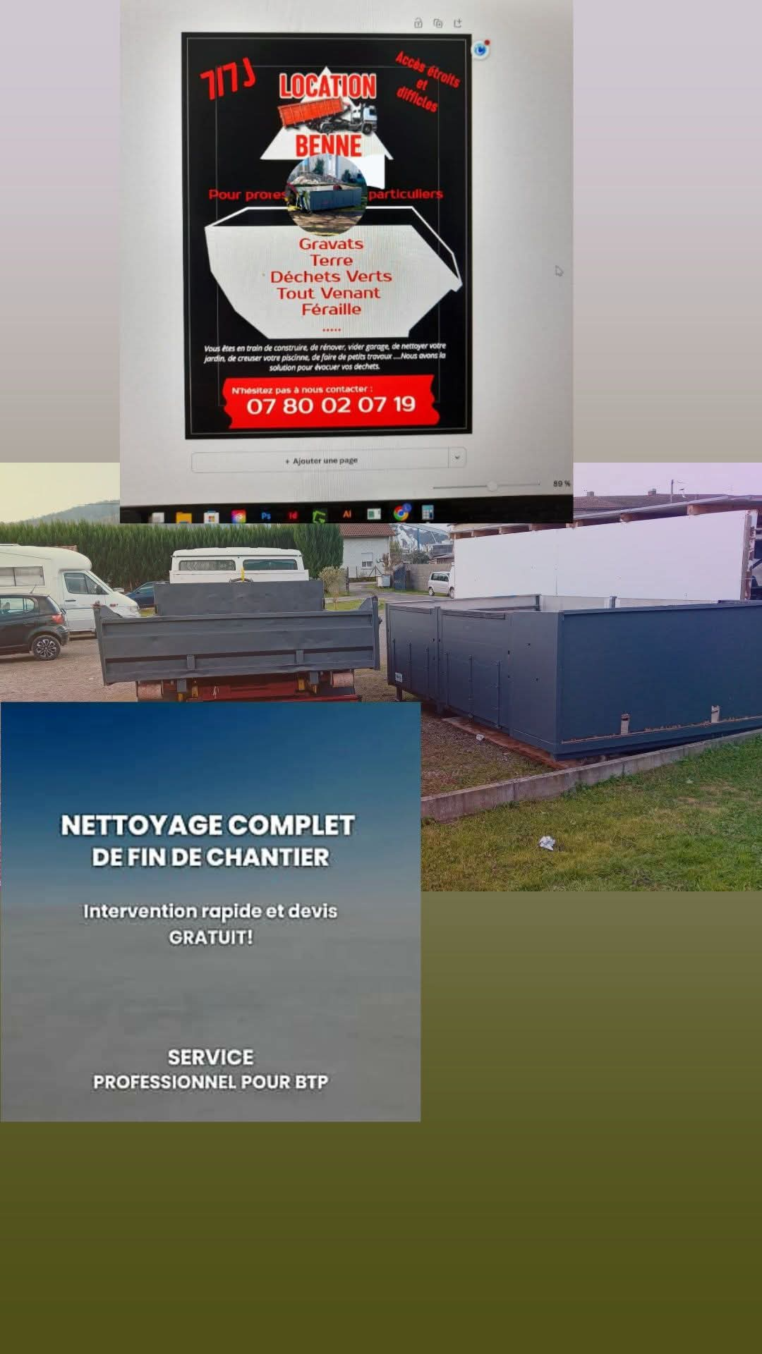 Location de benne pour particuliers et professionnels - Miniature 2