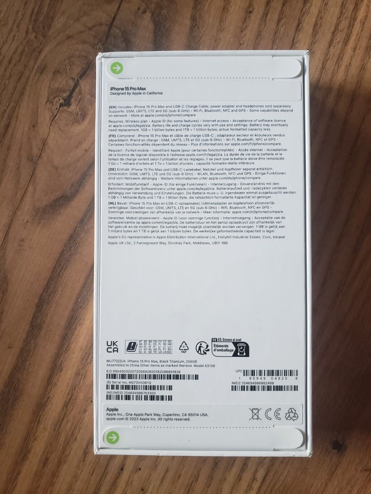 iPhone 15 pro max en bon état