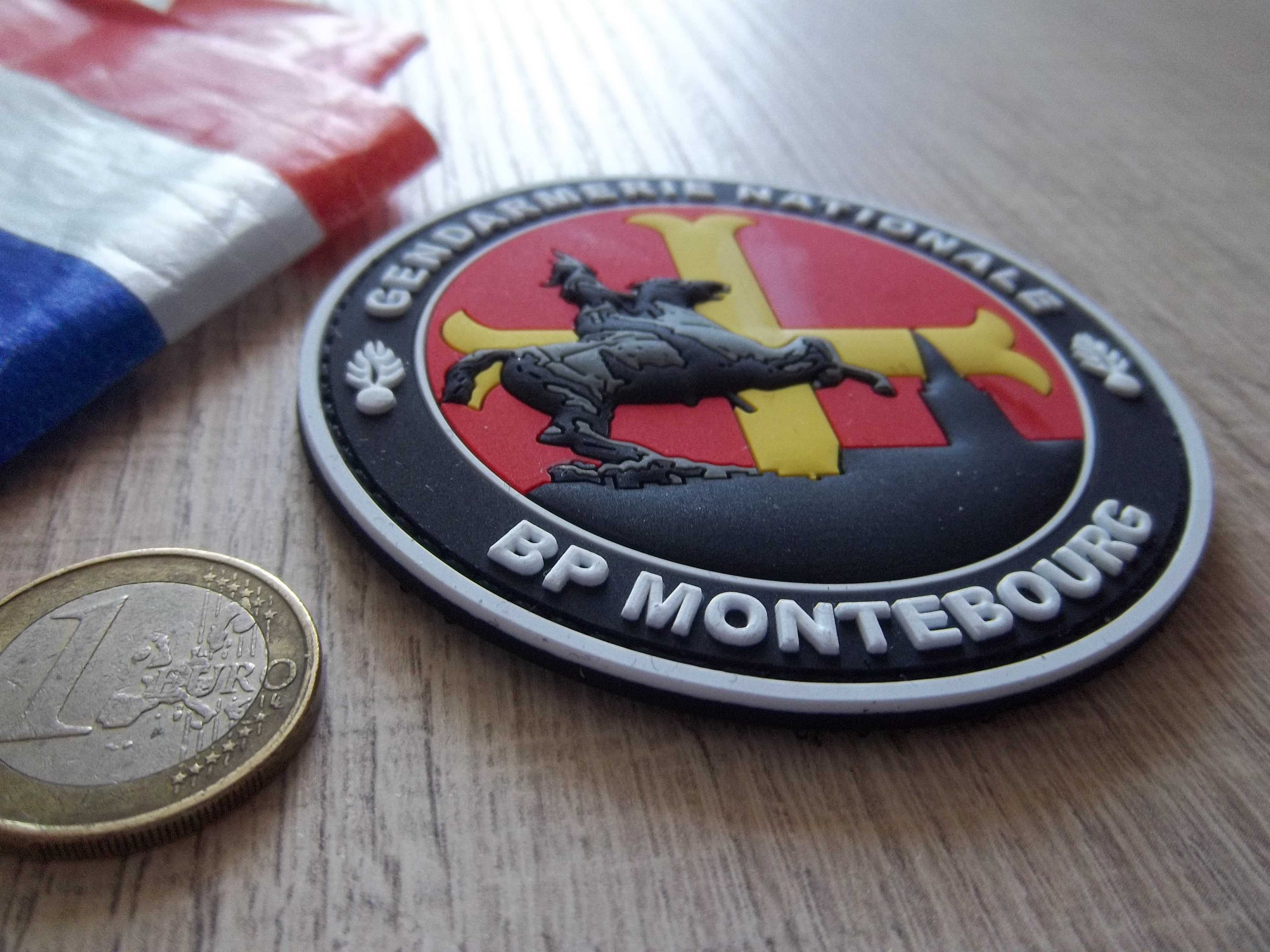 Écusson militaire PVC - Brigade de proximité Montebourg