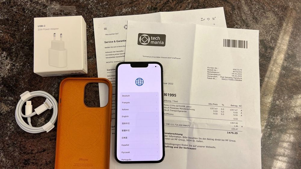iPhone 13 Pro 512 Go Graphite - Miniature 2