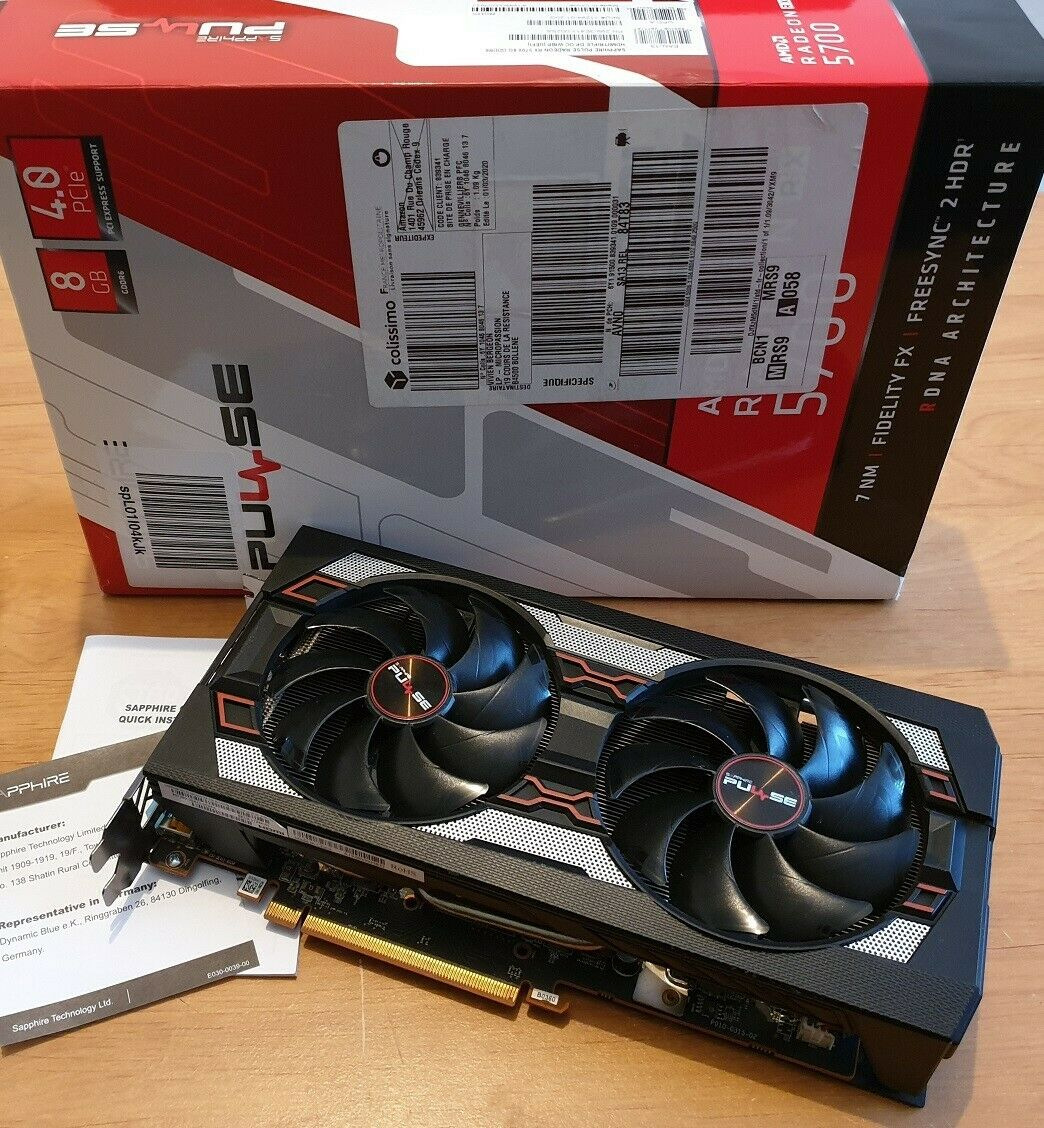 Carte graphique SAPHIR AMD RADEON RX 5700 8Go GDDR6 - Miniature 2