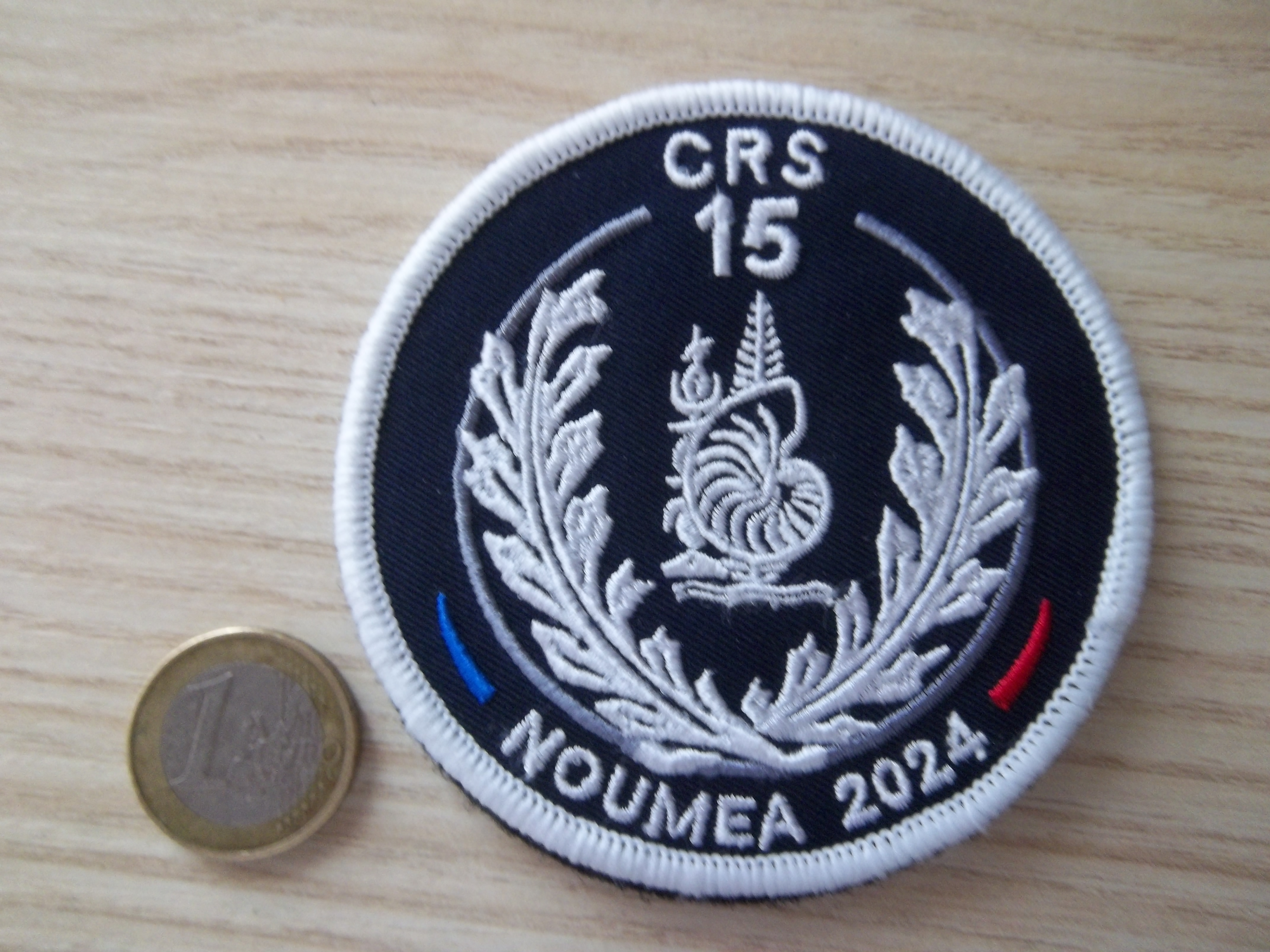 Écusson PN CRS 15 Nouméa 2024 - Insigne de collection