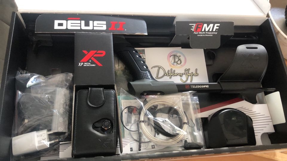 Détecteur de métaux XP Deus 2 avec écouteurs Radio ESC2 + garantie