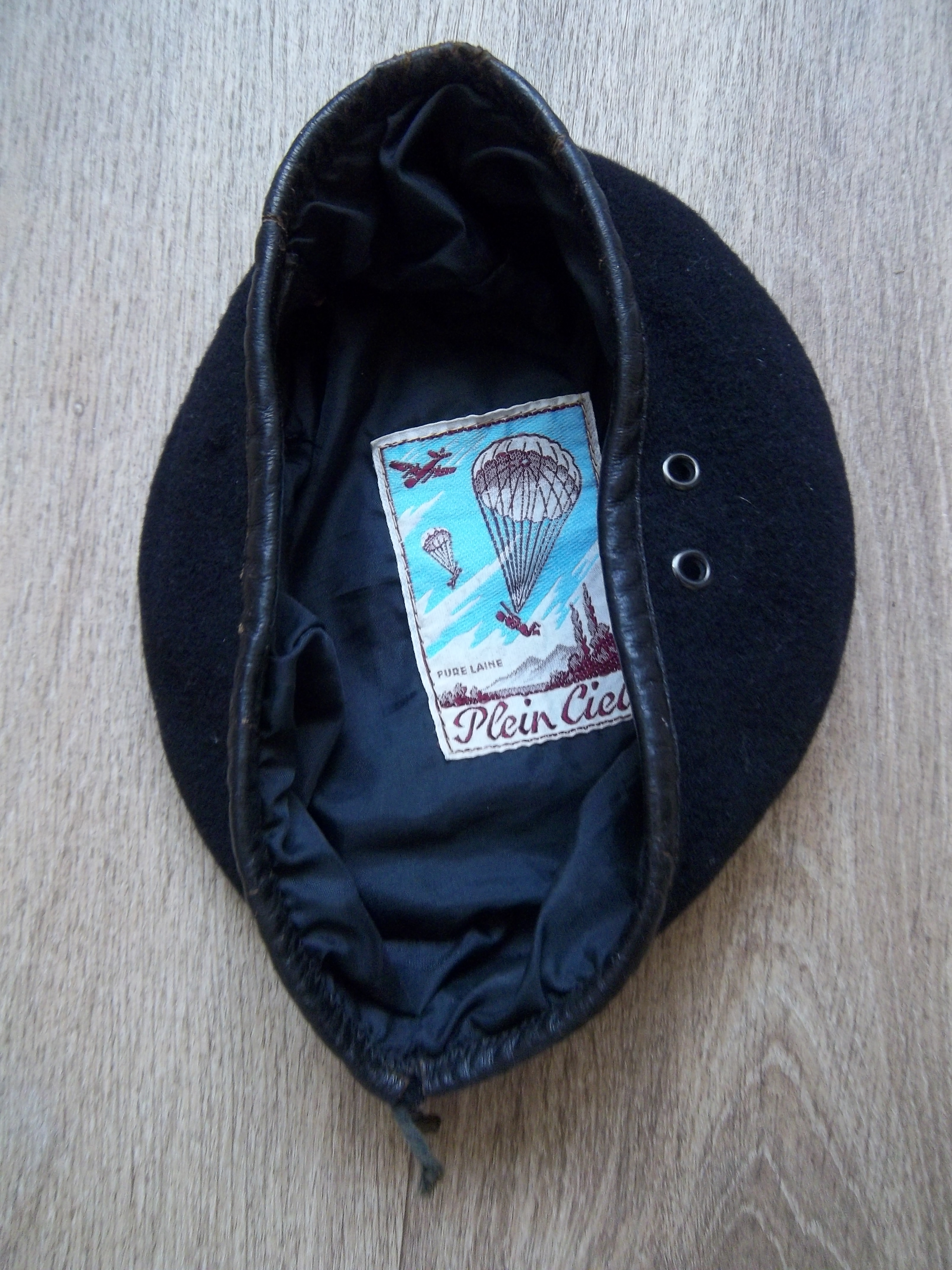Béret noir "Plein Ciel" taille 50