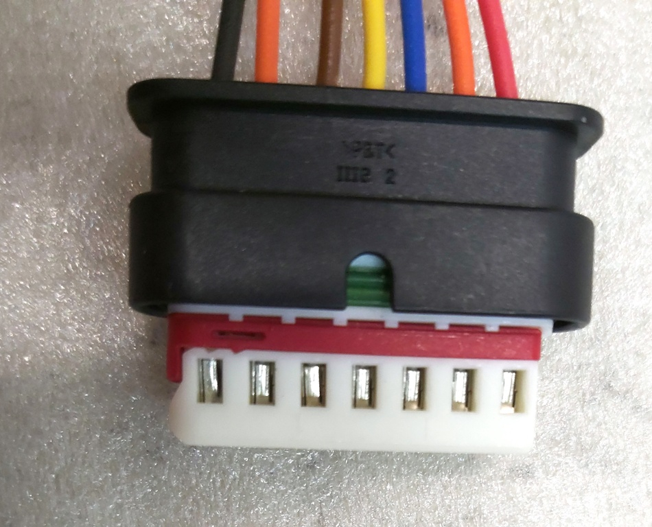Connecteur radar 7 broches NOUVEAU analogique Tesla S REST, X, 3,
Y6189-7895 AE
