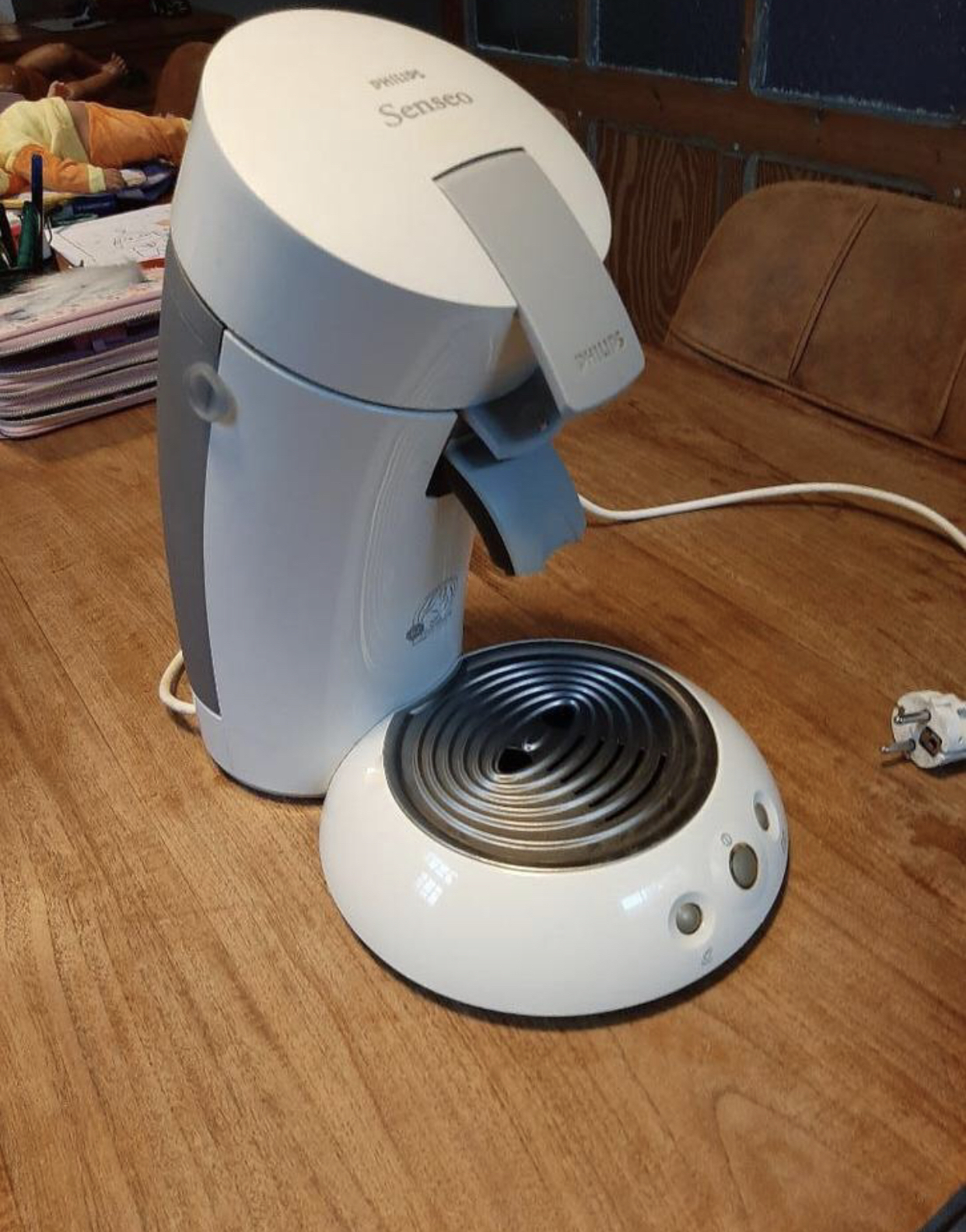 Machine à café Senseo blanche