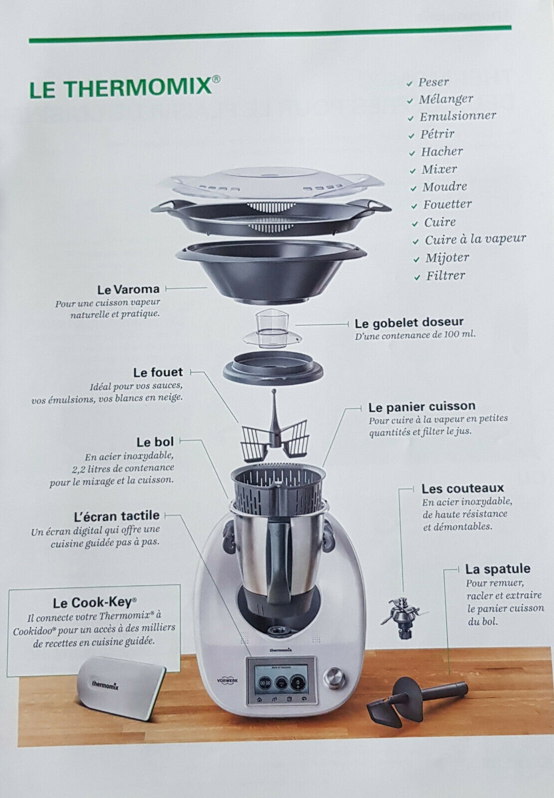 THERMOMIX TM5 CONNECTE Blanc - Miniature 2