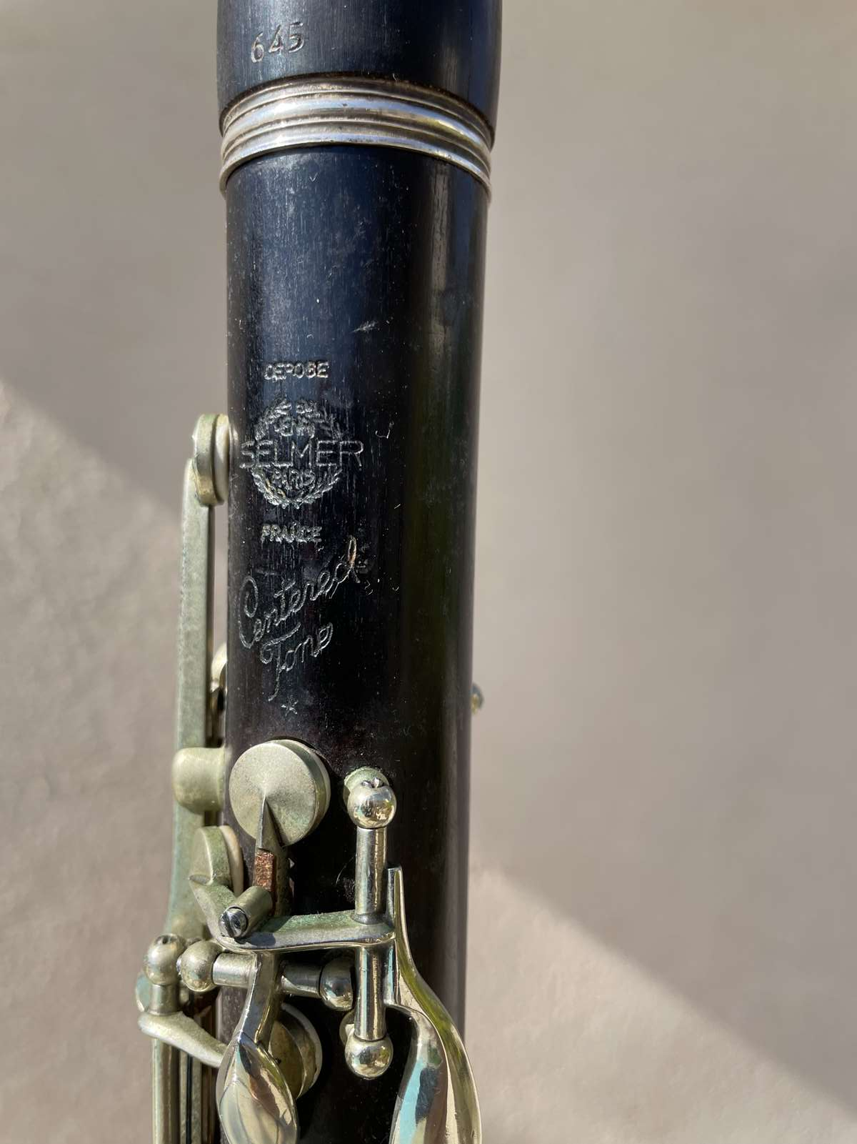 Clarinette Sib Selmer Centered Tone de 1956 - Miniature 11