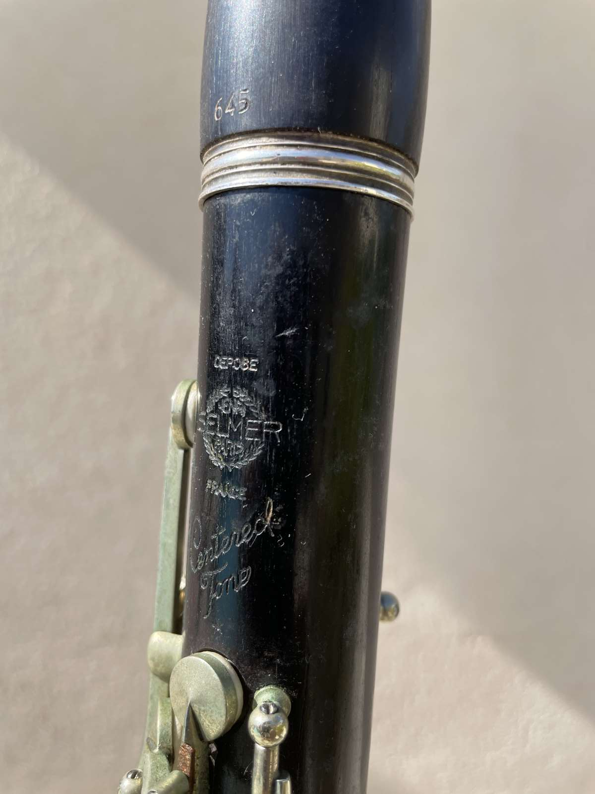 Clarinette Sib Selmer Centered Tone de 1956 - Miniature 4