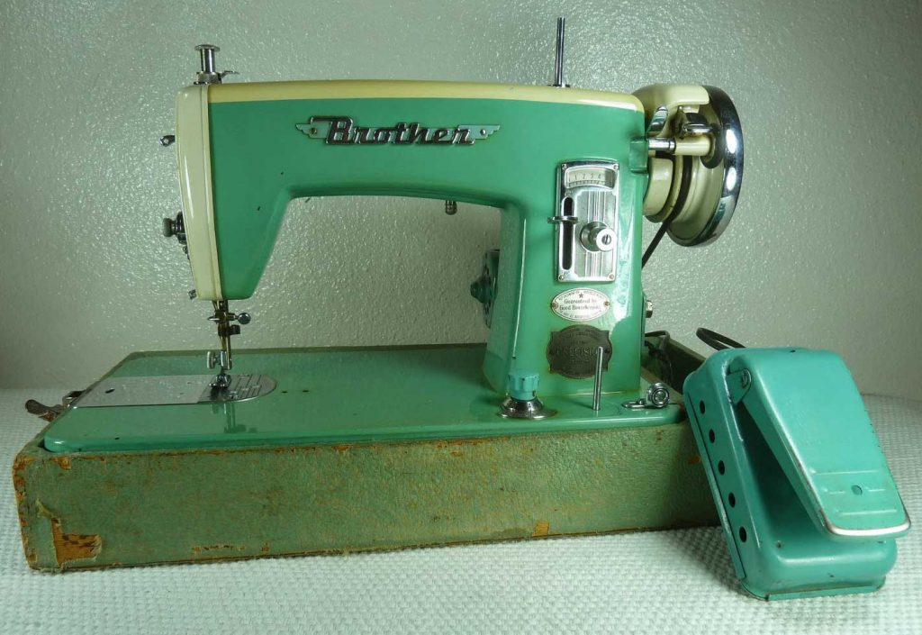 Machine a coudre brouter