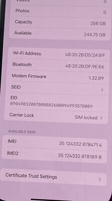 Apple iPhone 13 Pro Max - 256 Go - Sierra Blue Xfinity sur liste noire