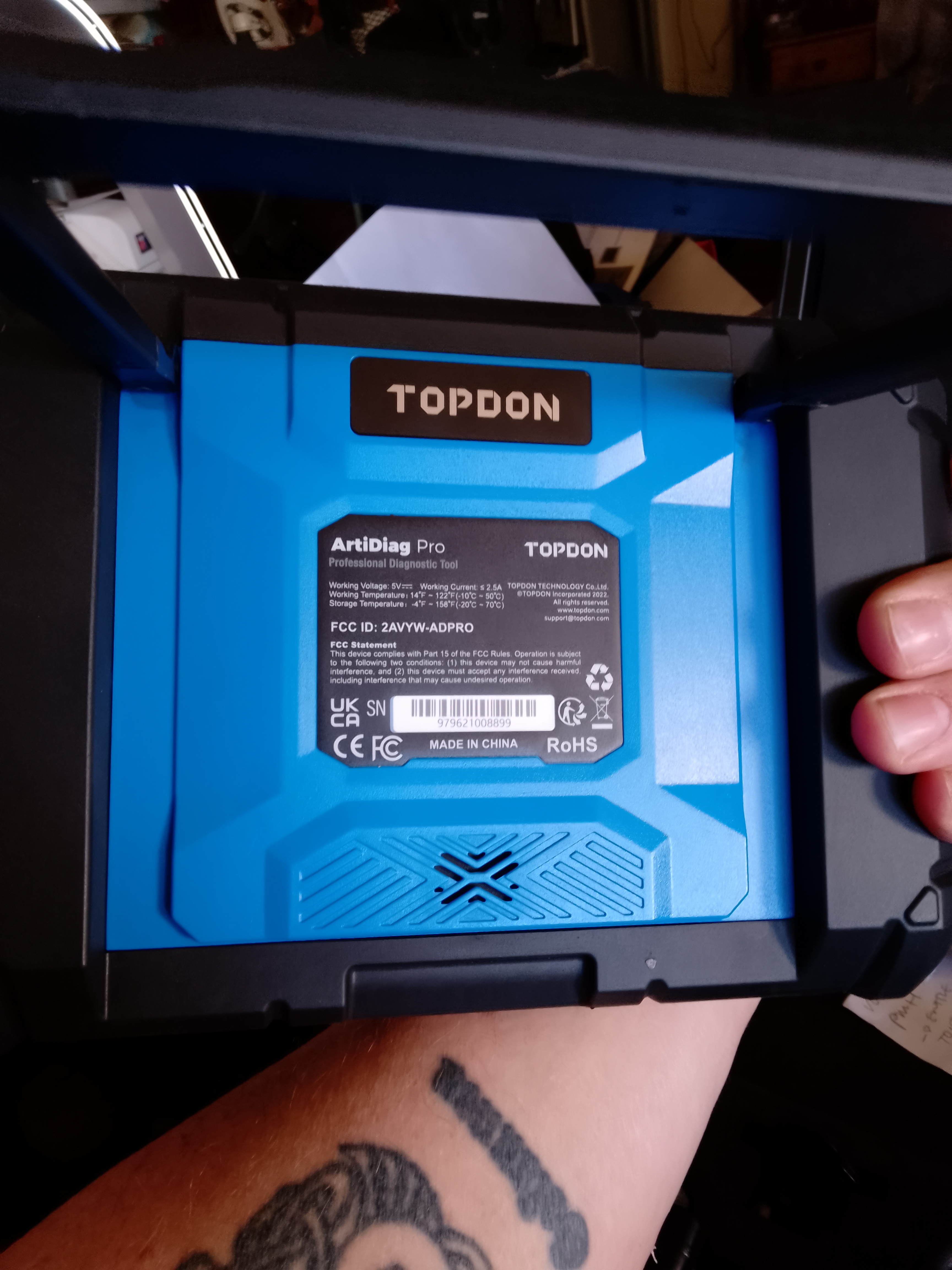 Valise de diagnostic Topdon ArtiDiag Pro