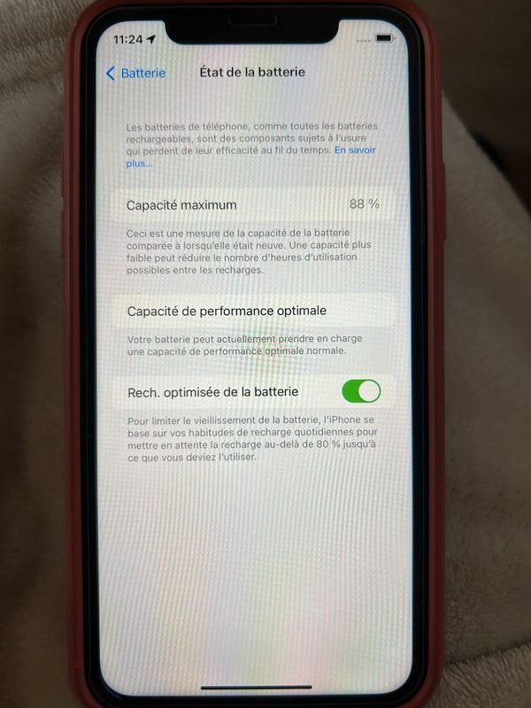 iPhone XR Noir 256go