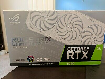 ASUS ROG Strix GeForce RTX 3080 White OC Edition 10GB