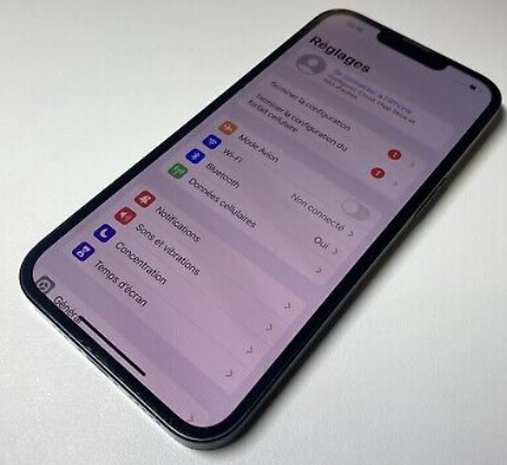iPhone 13 - 128 Giga - Noir (Débloquer Tout Opérateurs Et Sous Garanti)