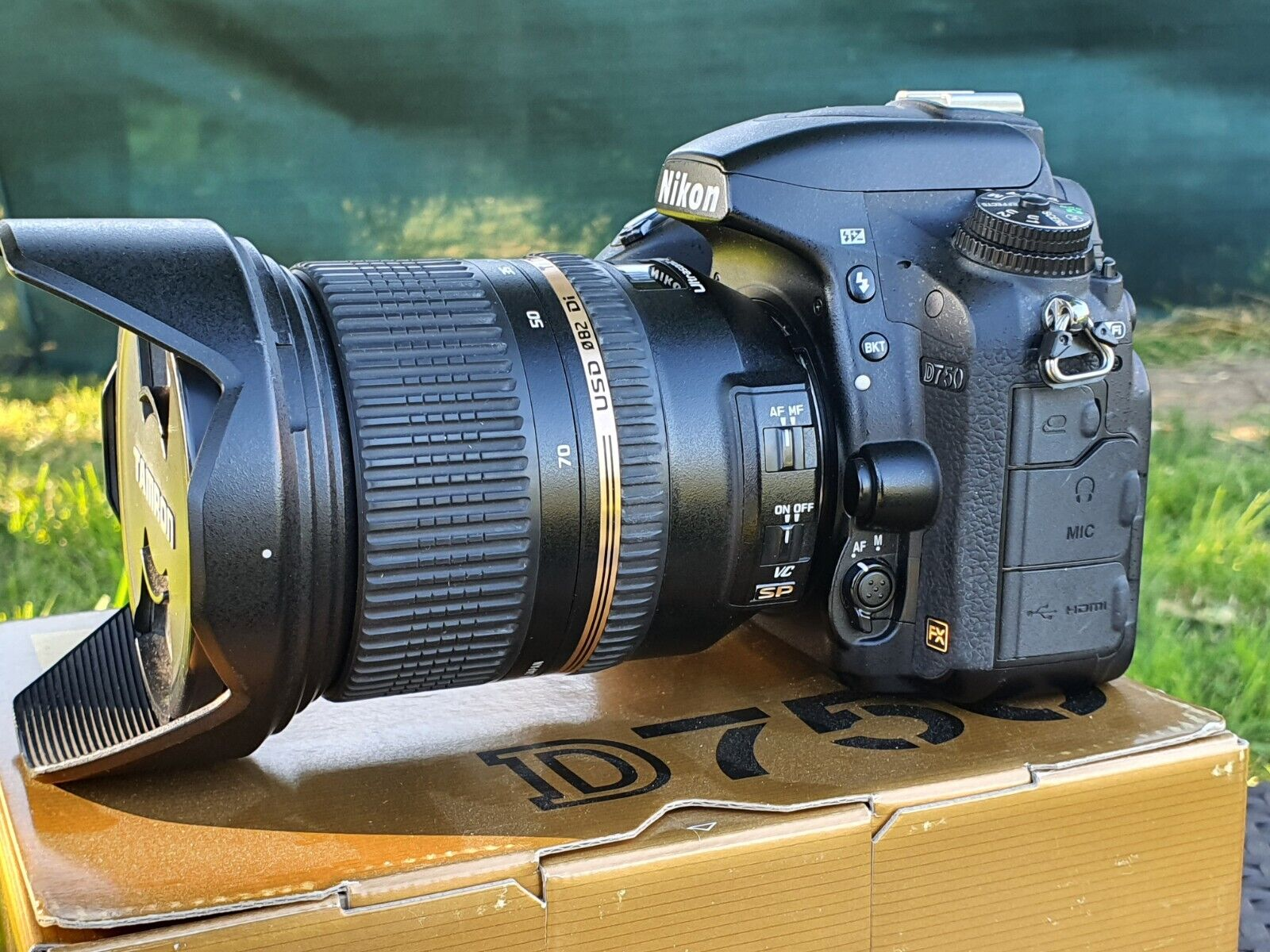 Nikon D750 + objectif Tamron 24-70 f2.8