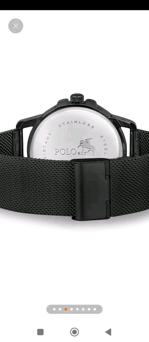 Montre Polo noir