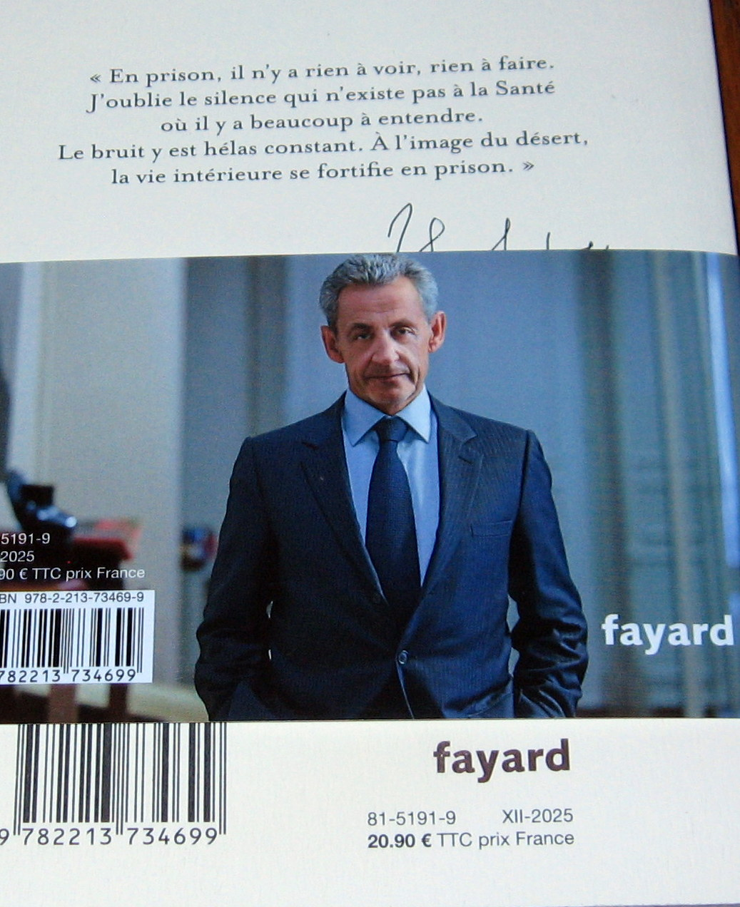 Livres de politique : Bardella, Sarkozy, Goldnadel, Naulleau - Miniature 13
