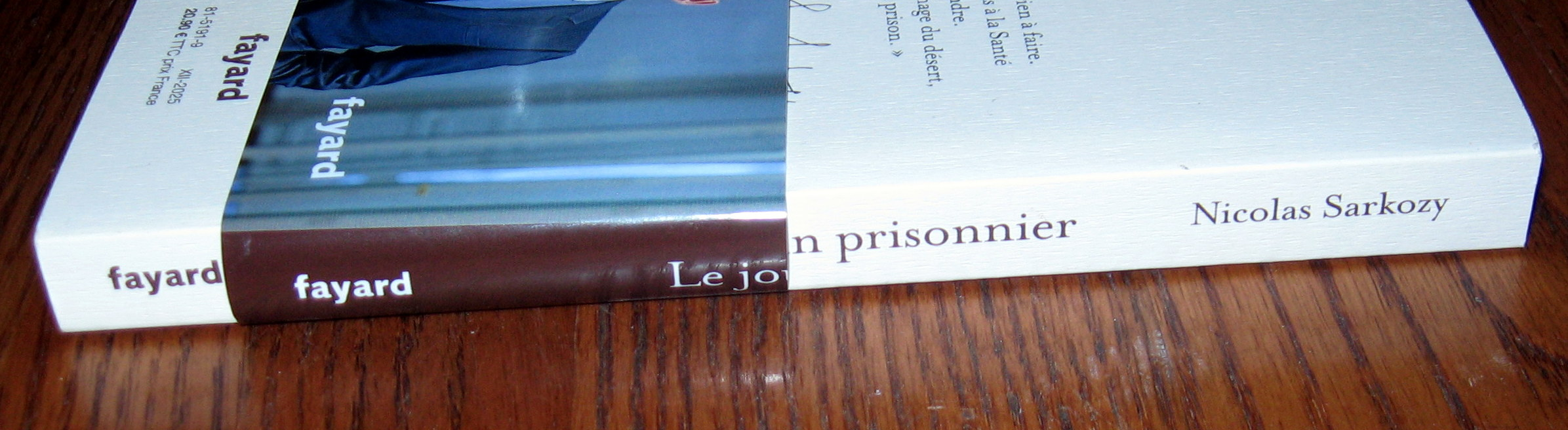 Livres de politique : Bardella, Sarkozy, Goldnadel, Naulleau - Miniature 10