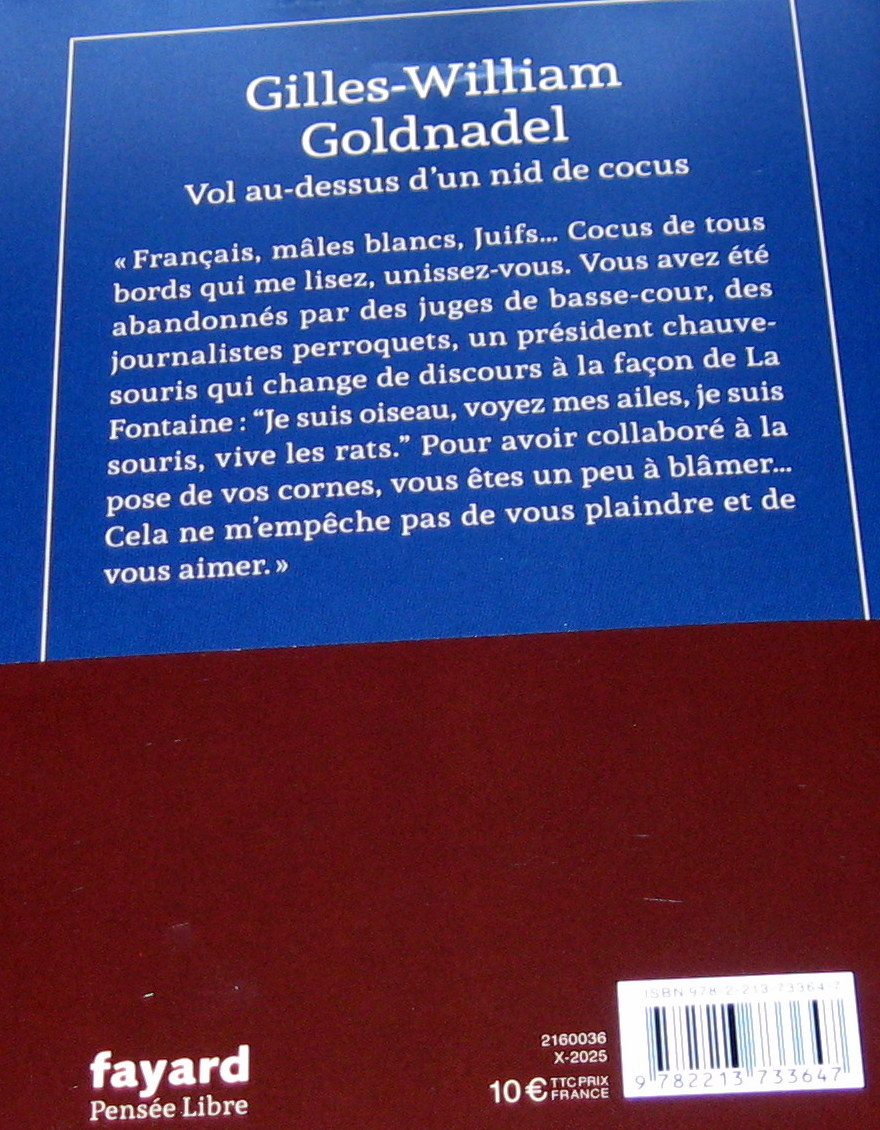 Livres de politique : Bardella, Sarkozy, Goldnadel, Naulleau - Miniature 4