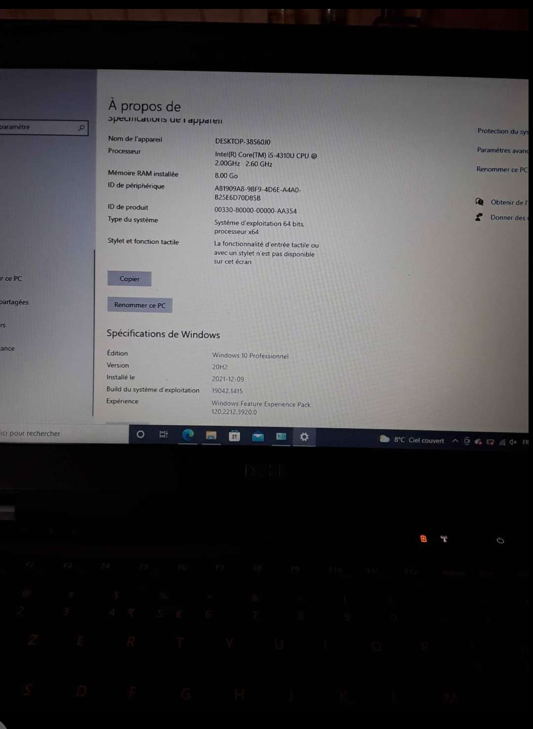 Pc portable dell core i5 - Miniature 2