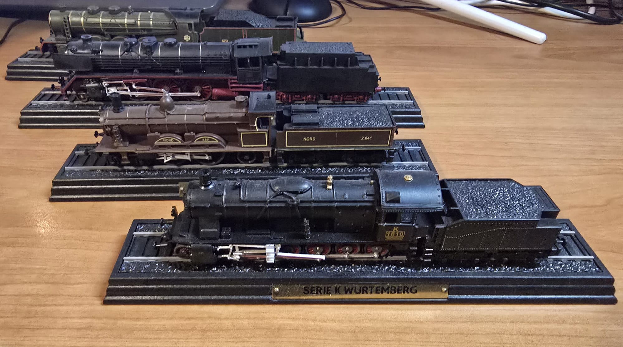 Collection de Locomotives et Trains Anciens
