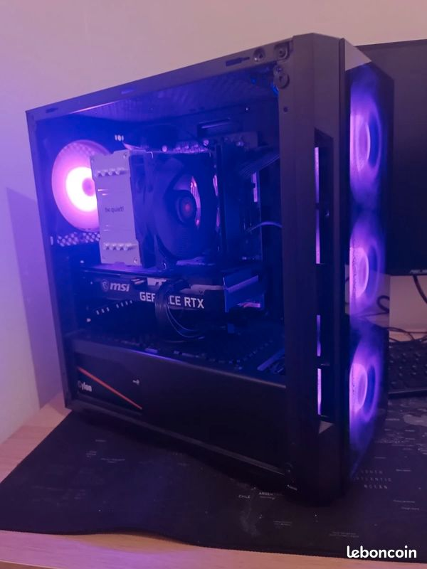 PC Gamer avec RTX 3060 TI et Intel 12400F, Ram 16Gb, SSD 1Tb - Miniature 4