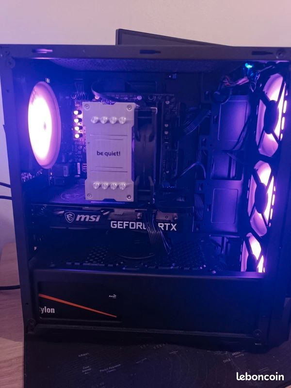 PC Gamer avec RTX 3060 TI et Intel 12400F, Ram 16Gb, SSD 1Tb - Miniature 2