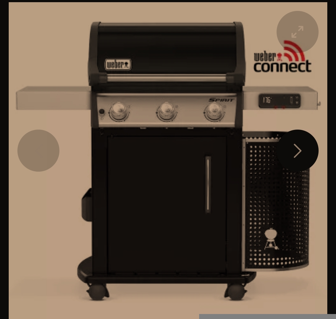 Barbecue à gaz connecté Weber Spirit EX-315 GBS NEUF - Miniature 3