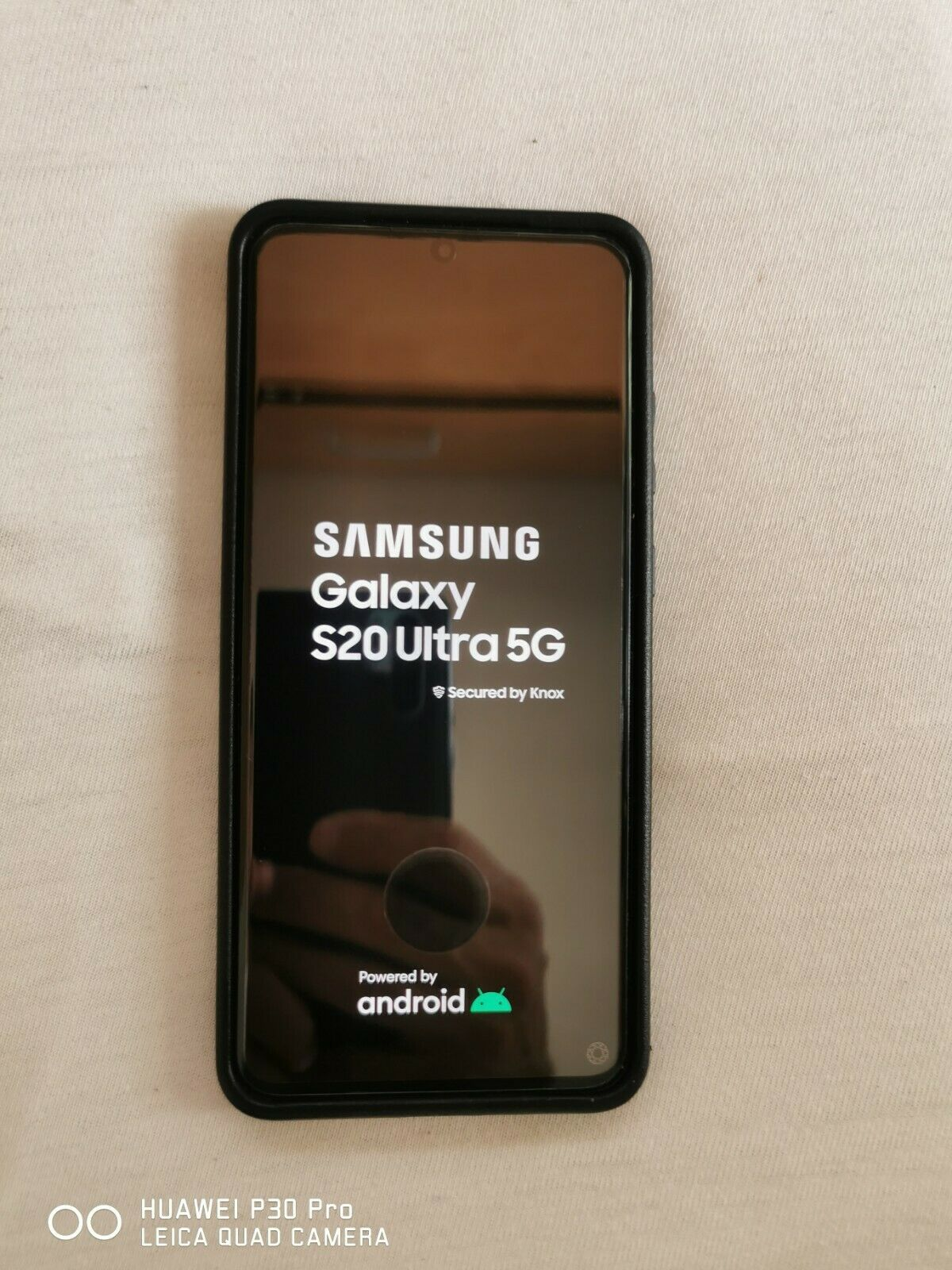 Samsung Galaxy S20 Ultra 5G SM-G988B/DS - 128 Go - Cosmic Black (Désimlocké) - Miniature 3