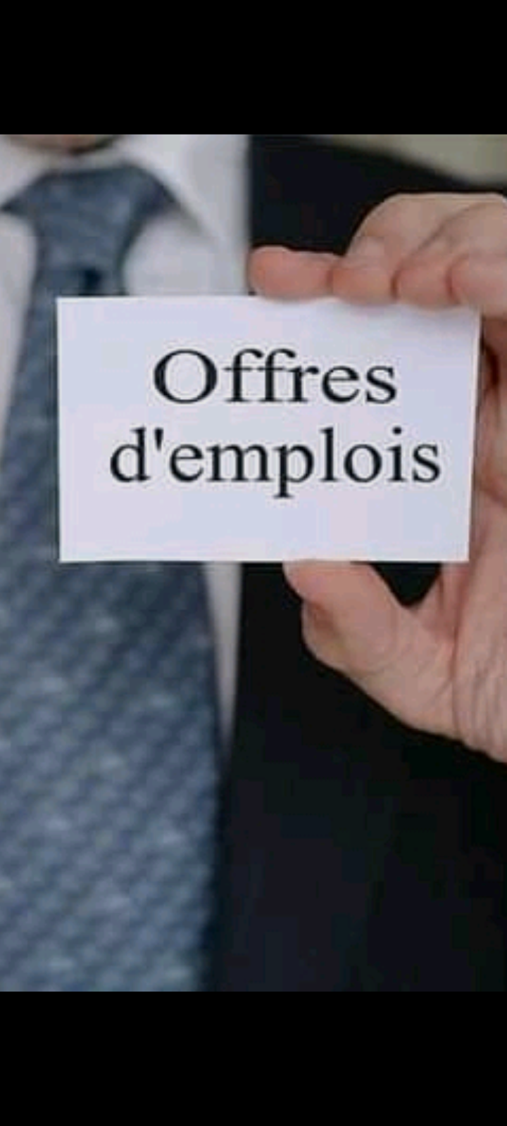 Offre d'emploi