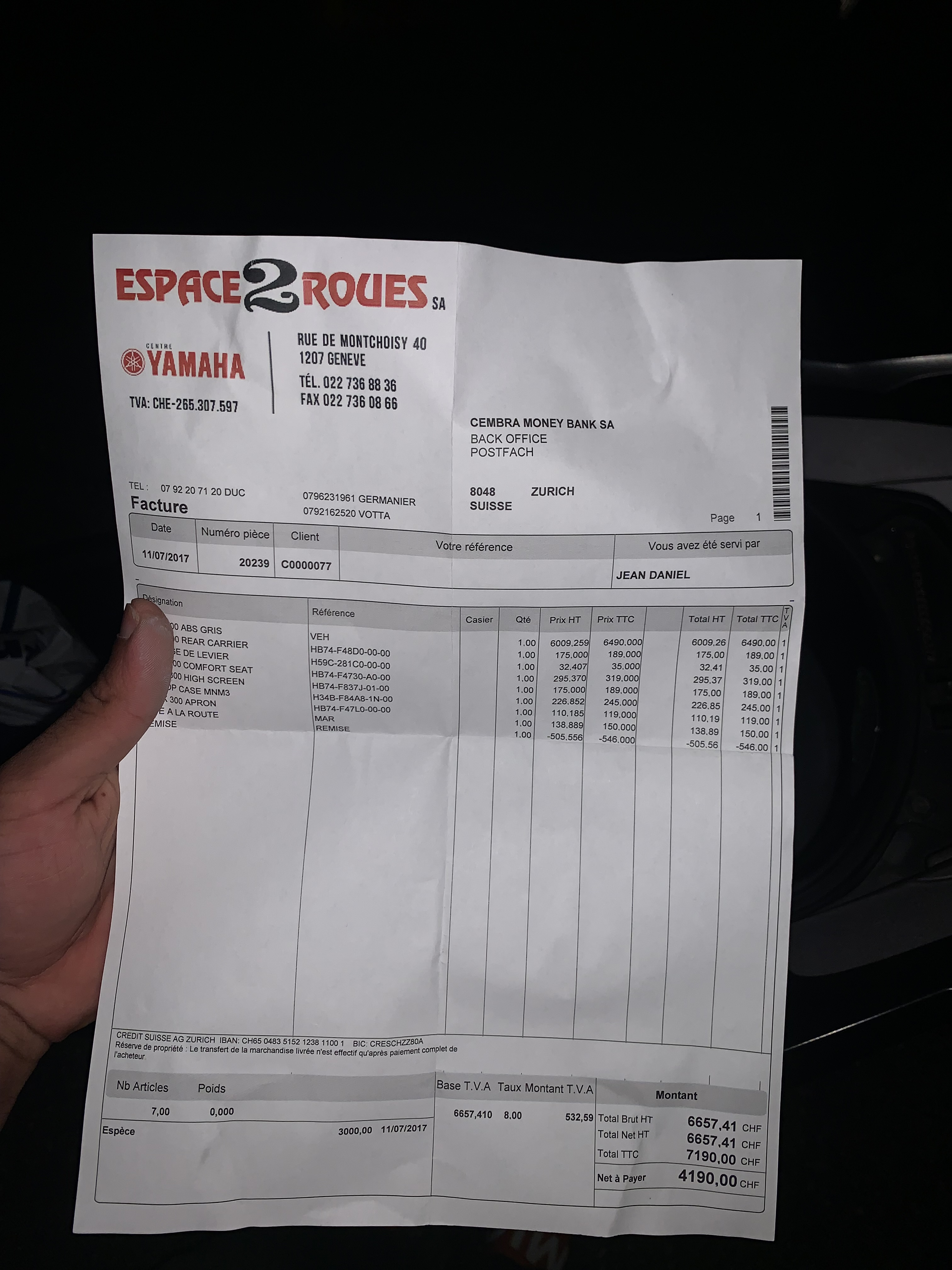 Yamaha X-max 300 de 2017 - Miniature 4