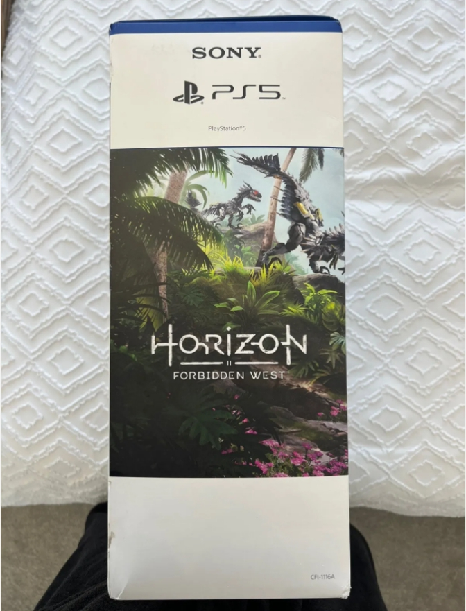 PS5 BLU RAY DISC EDITION HORIZON FORBIDDEN WEST BUNDLE BNIB SCELLÉ
