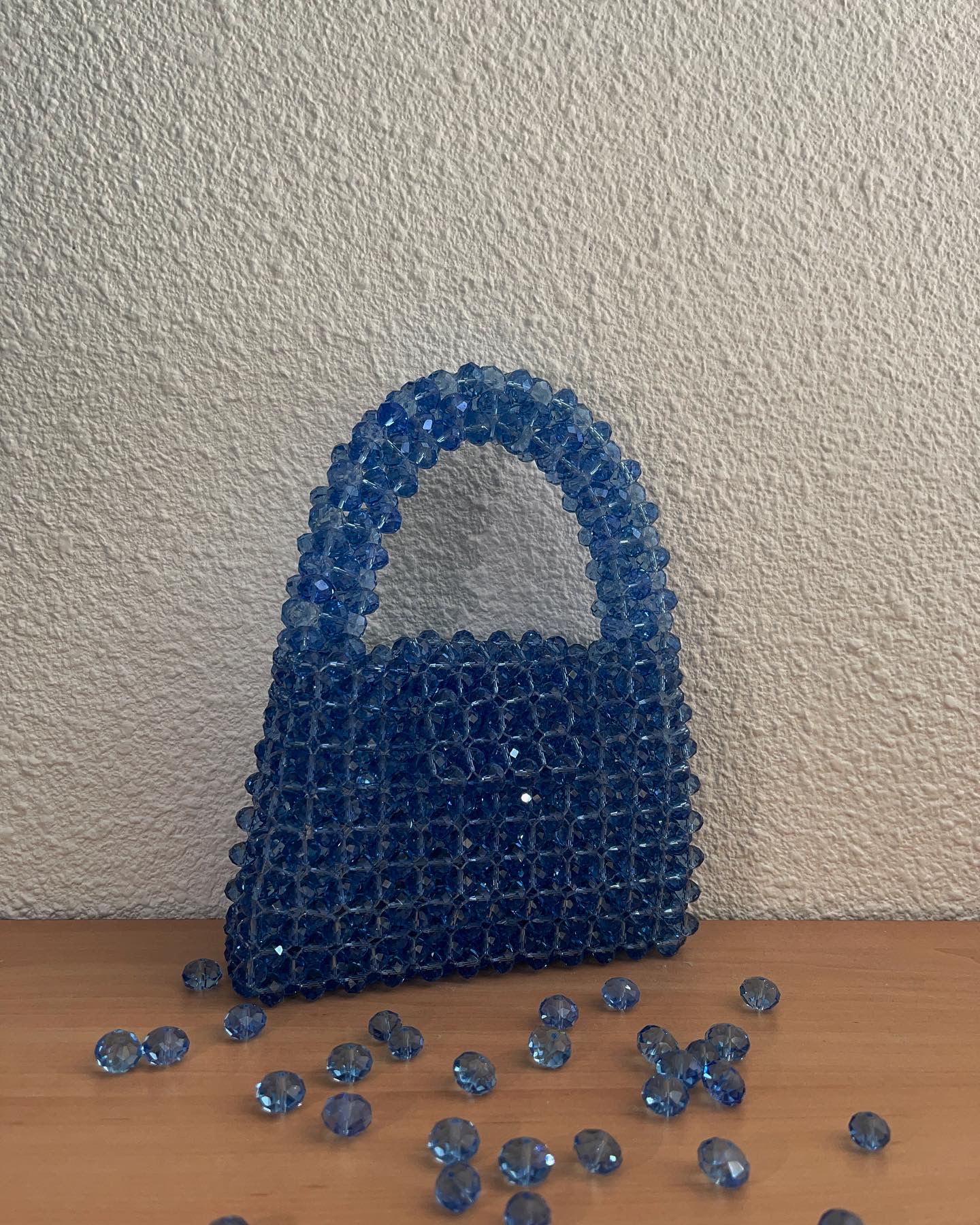 Sac à main de perles de cristal